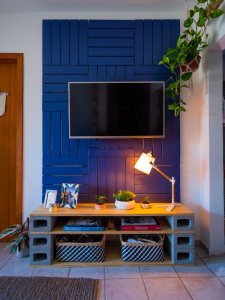 Decoração sala de estar de pobre