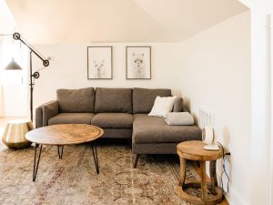 Decoração simples e linda da sala de casa