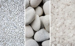 Tipos de pedras brancas para jardim