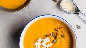 Pudim Salgado de Abóbora