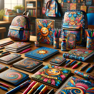 ideias de material escolar personalizado