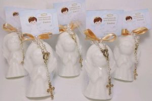 sabonetes como lembrancinha de batizado