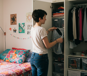 organizar quarto casal pequeno