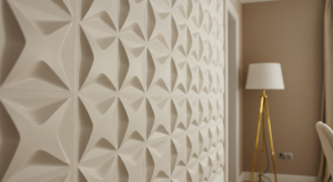 Placas de gesso 3D fazer barato