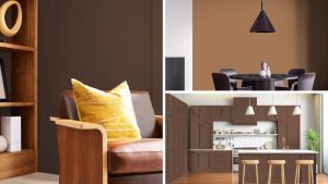 tons de café na decoração