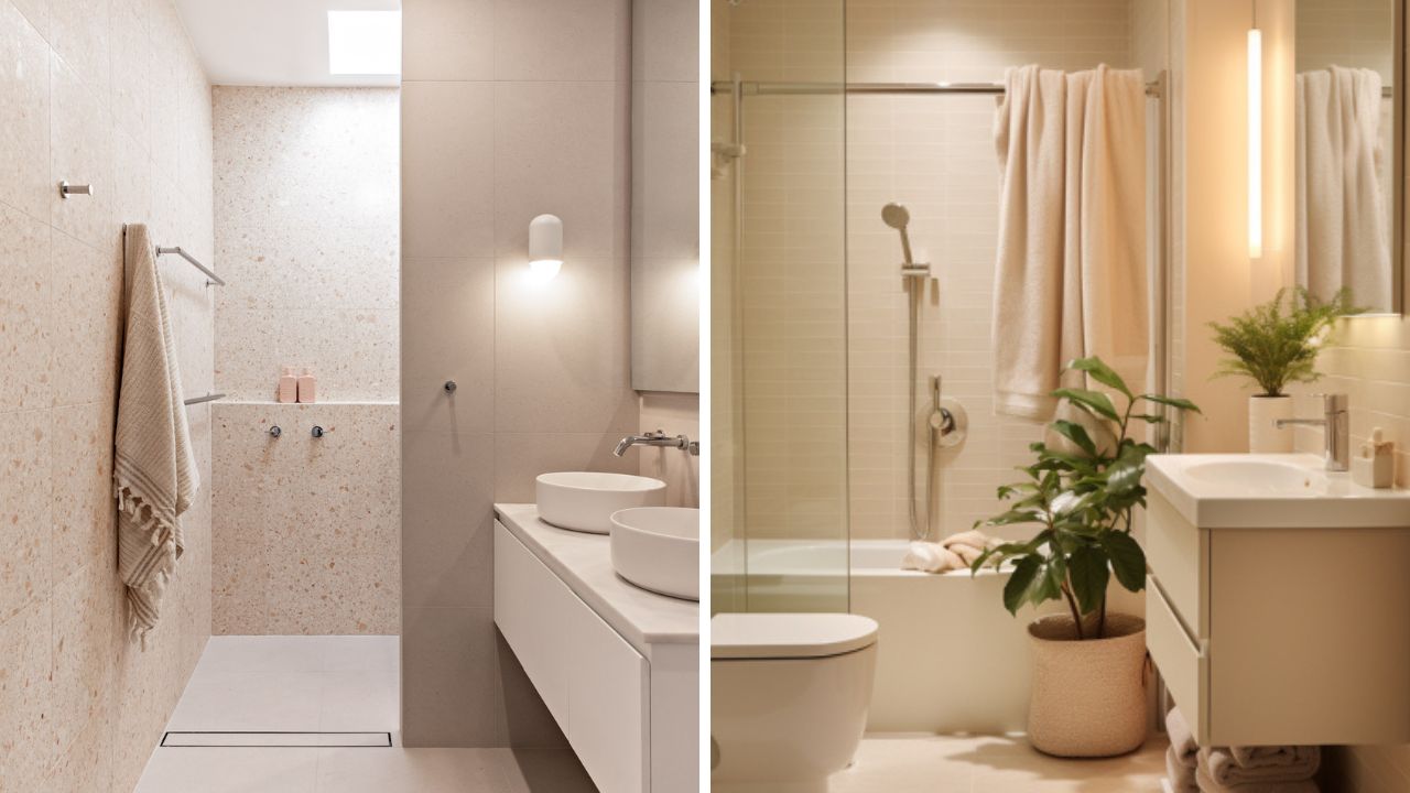 cores certas para prevenir mofo no banheiro