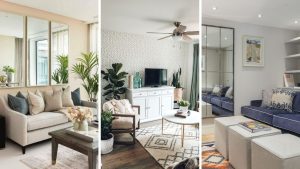 Como decorar paredes de salas pequenas para criar a sensação de mais espaço