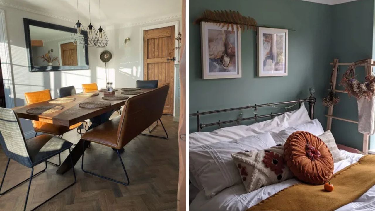 cores suaves e terrosas em decoração de casa