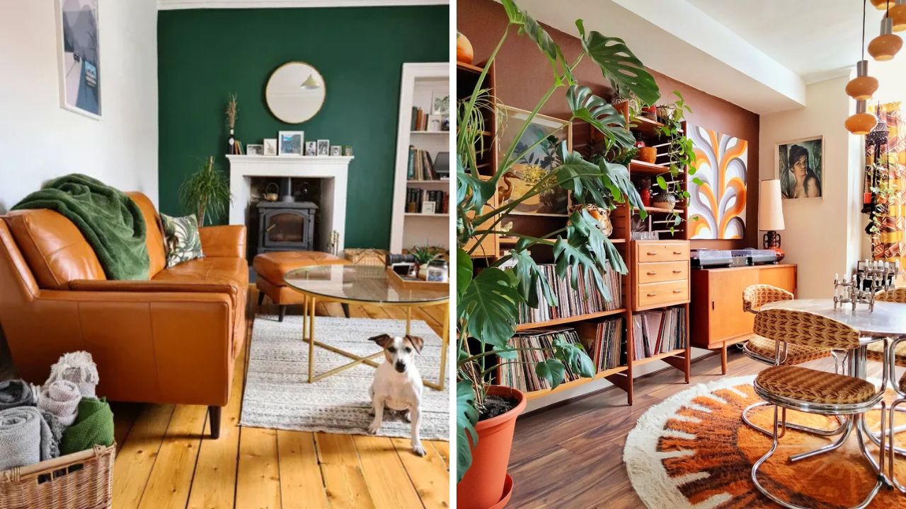 cores terrosas em decoração de casa