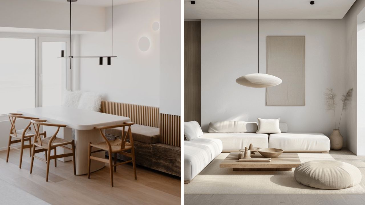 espaços com estilo minimalista