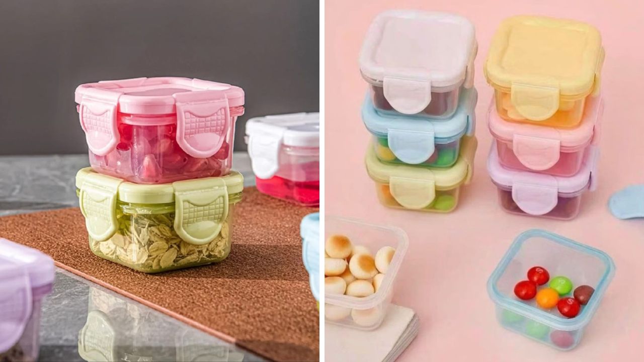 potes herméticos pequenos