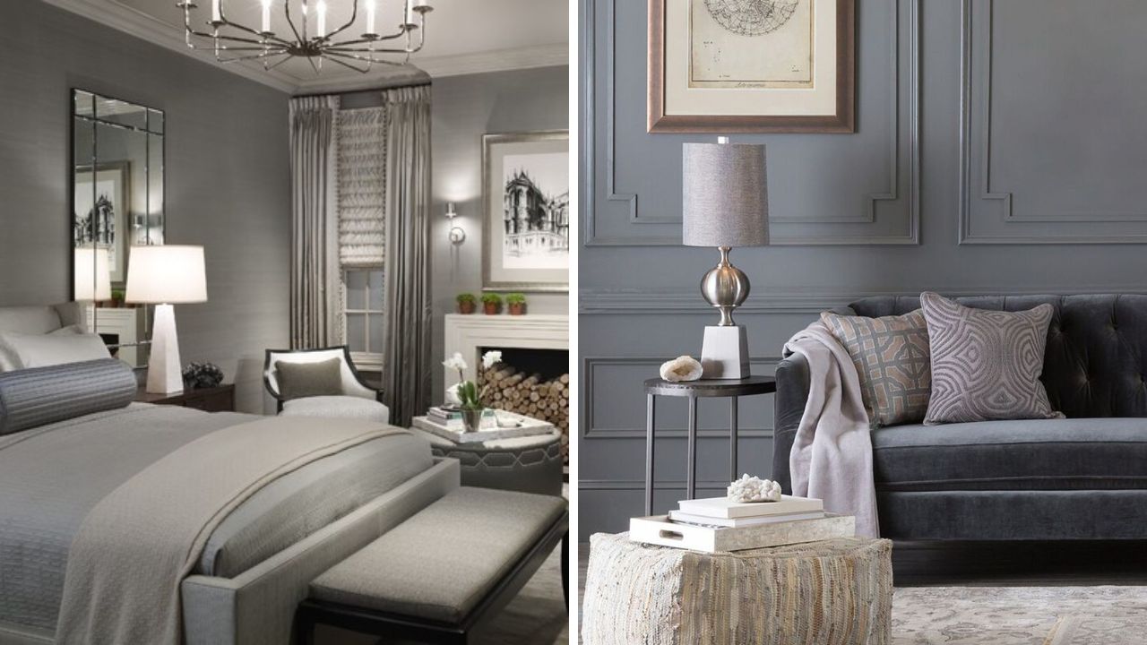 tons excessivos de cinza em espaços da casa