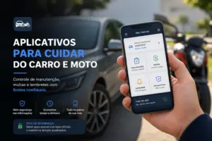 Aplicativos para cuidar do carro e moto: controle de manutenção, multas e lembretes com fontes confiáveis