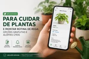 Aplicativos para cuidar de plantas e montar rotina de rega: opções gratuitas e alertas úteis